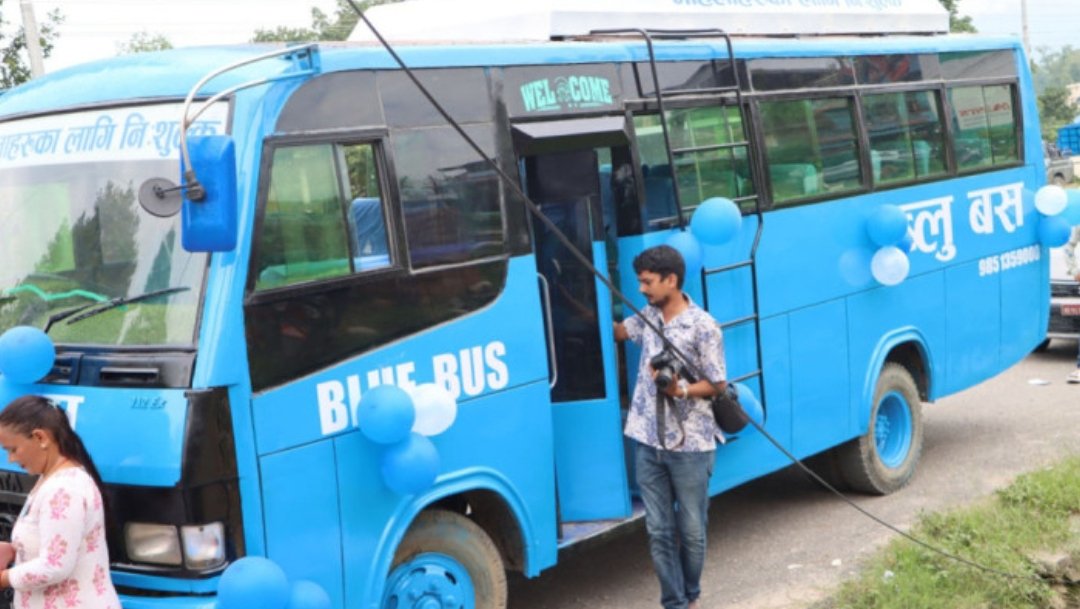 सातै प्रदेशमा ‘ब्लु बस’, केही समयमा सेवा सुचारु हुने